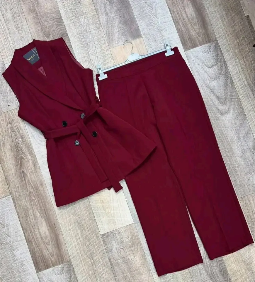 Costume blazer et pantalon bleu marine 3