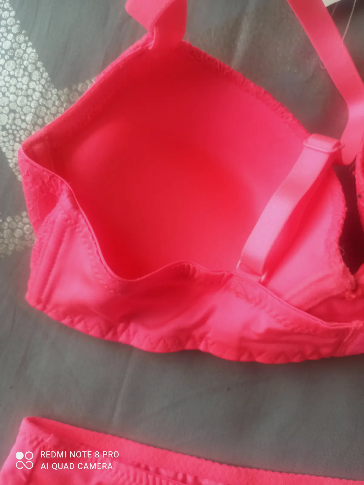 Ensemble lingerie Zeeman soutien-gorge et culotte rose – Zeeman – taille L 3