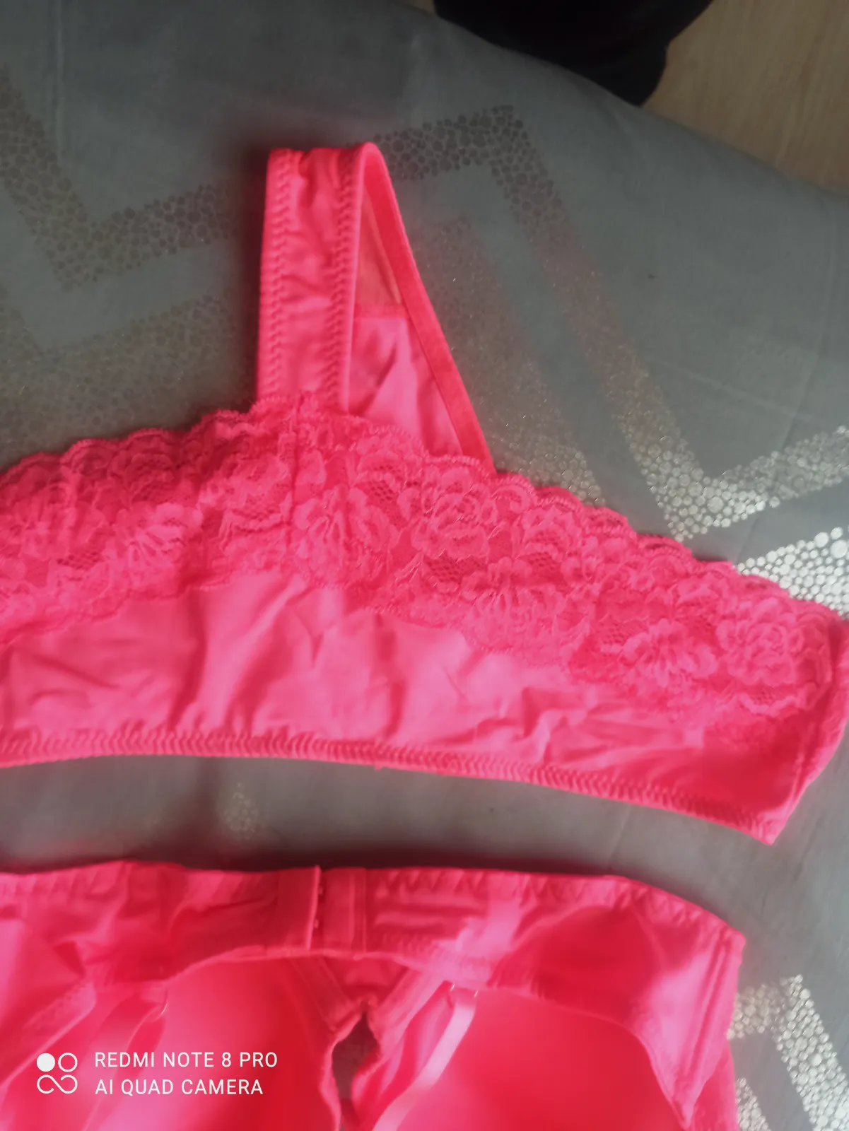 Ensemble lingerie Zeeman soutien-gorge et culotte rose – Zeeman – taille L 2