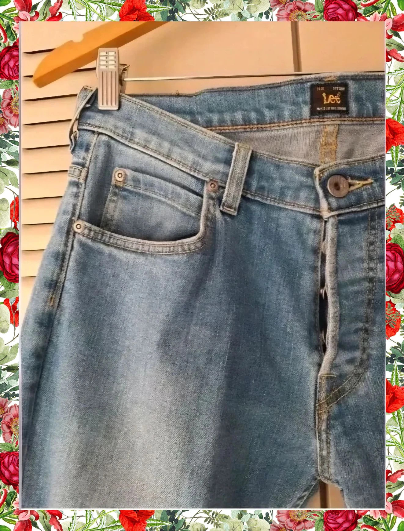 Vaqueros Lee Powell Slim Straight Azul Claro Lavado – Lee – taille W32 | FR 42 4
