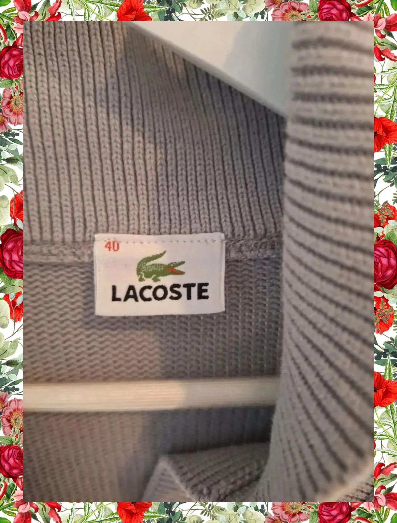 Cárdigan de Punto Lacoste – Lacoste – taille L / 40 / 12 2