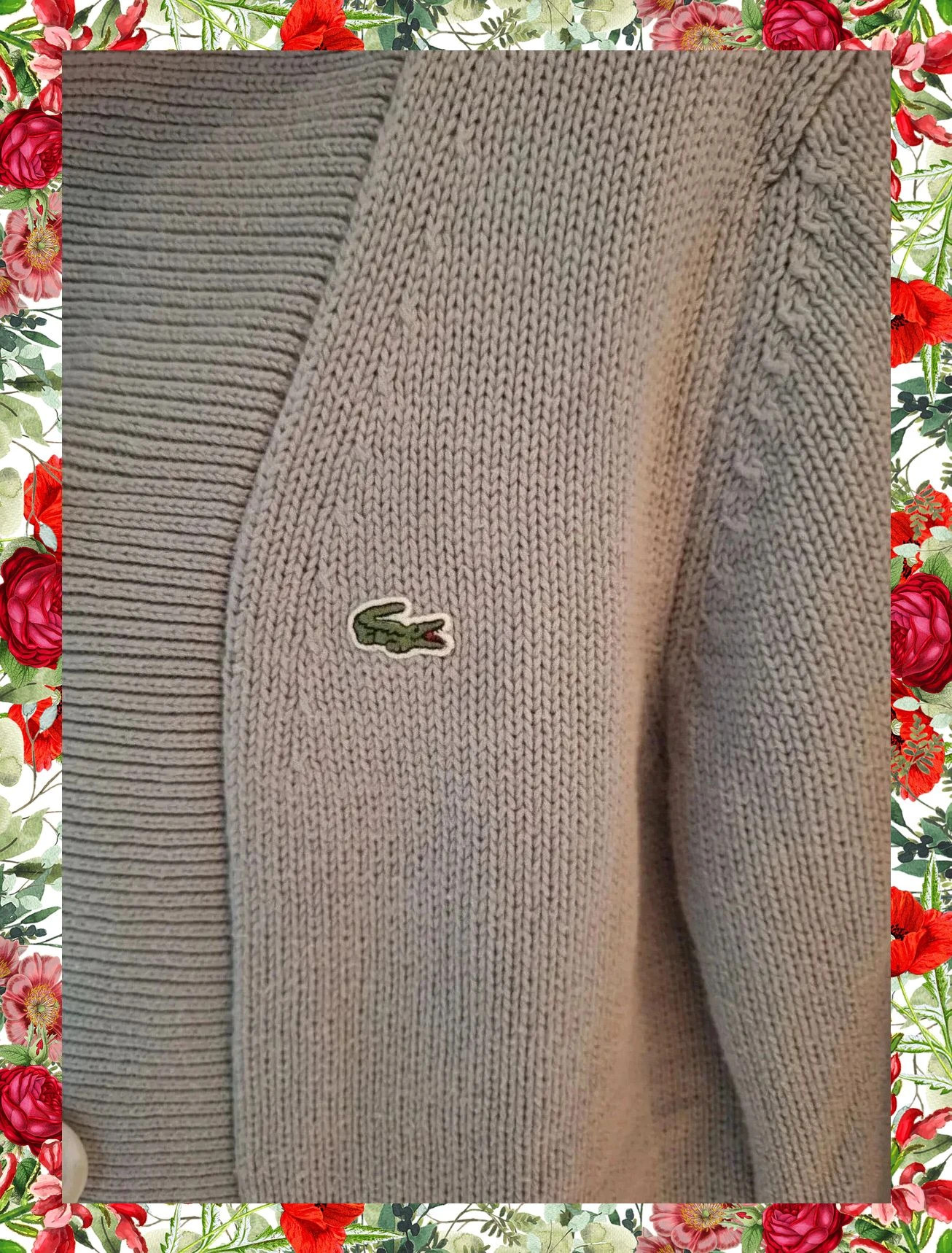 Cárdigan de Punto Lacoste – Lacoste – taille L / 40 / 12 3