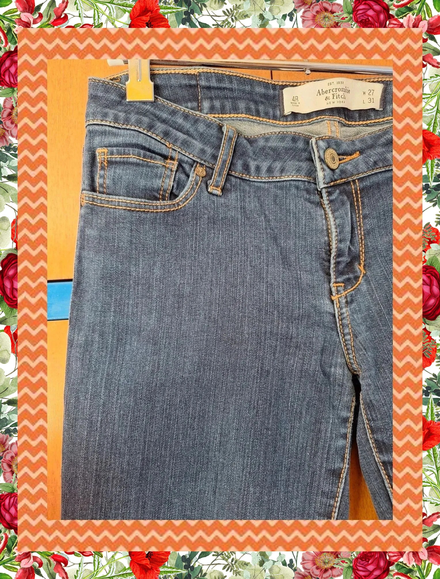 Pantalón vaquero Abercrombie & Fitch – Abercrombie & Fitch – taille M / 38 / 10 3