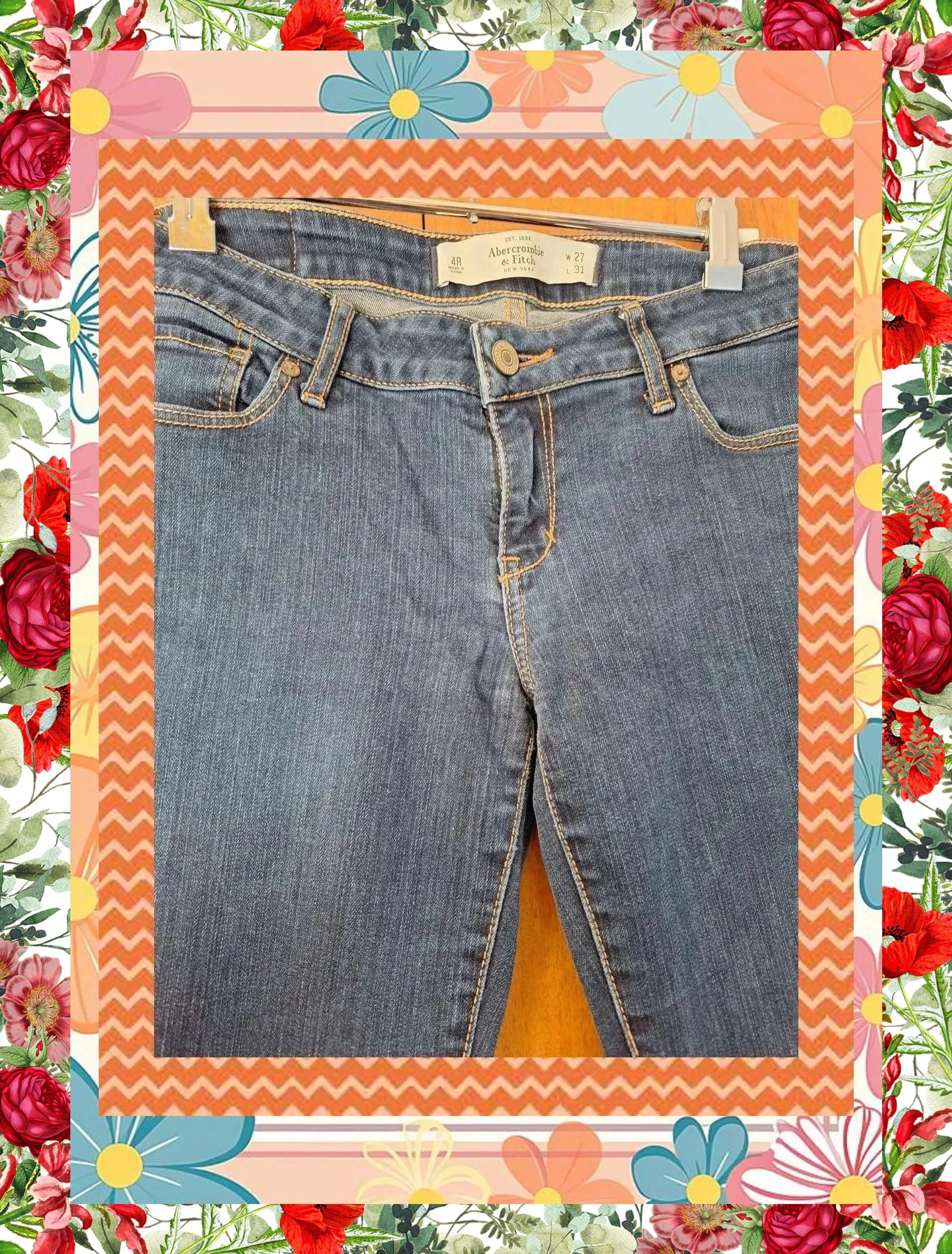 Pantalón vaquero Abercrombie & Fitch – Abercrombie & Fitch – taille M / 38 / 10 4