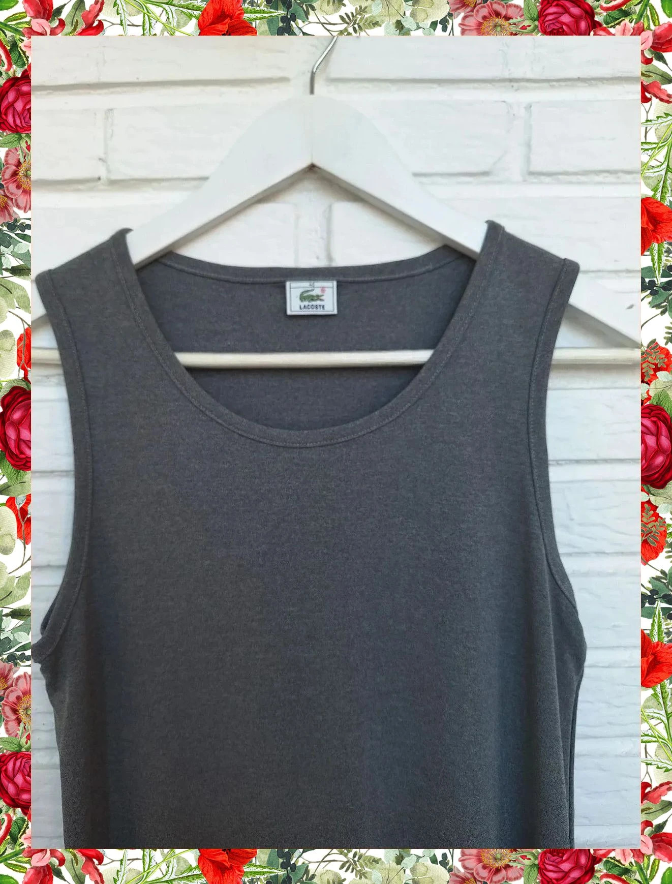 Vestido midi/largo tirantes Lacoste – Lacoste – taille L / 40 / 12 2