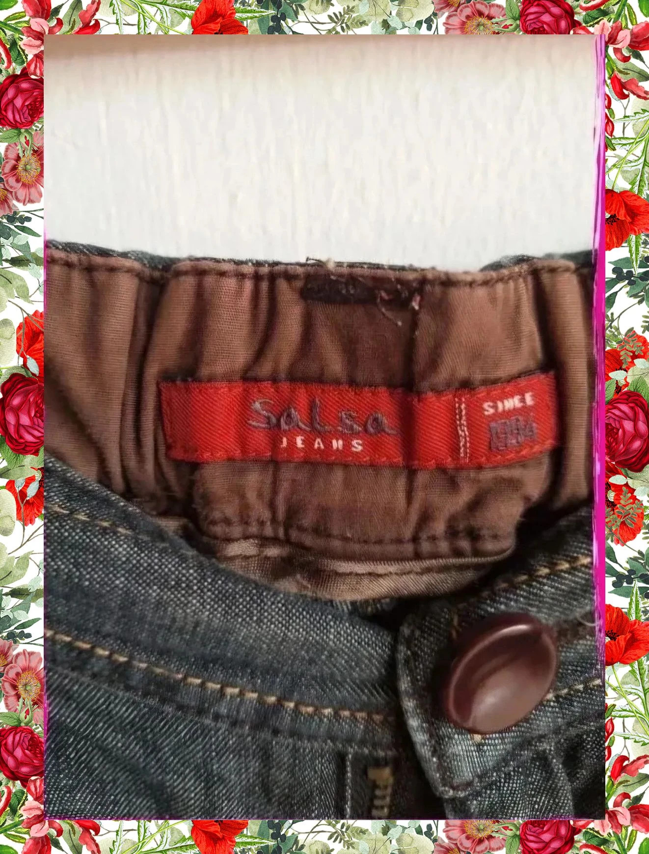 Shorts denim estilo bombacho Salsa Jeans – Salsa – taille M / 38 / 10 3