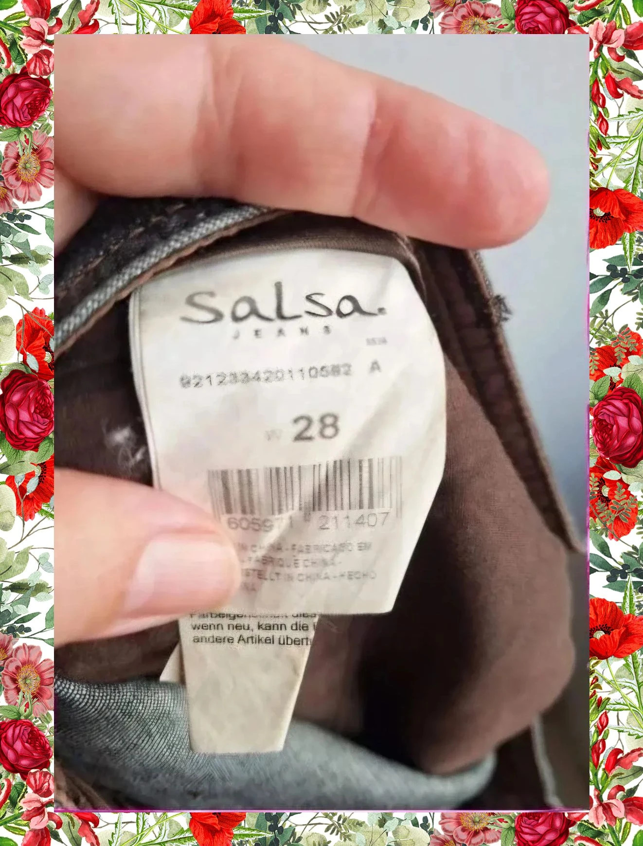 Shorts denim estilo bombacho Salsa Jeans – Salsa – taille M / 38 / 10 5