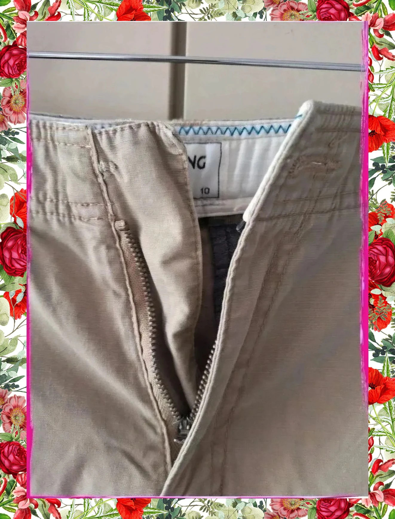 Bermuda Cargo Billabong. Estilo Urbano. Color Beige – Billabong – taille 10 ans / 140 cm 3