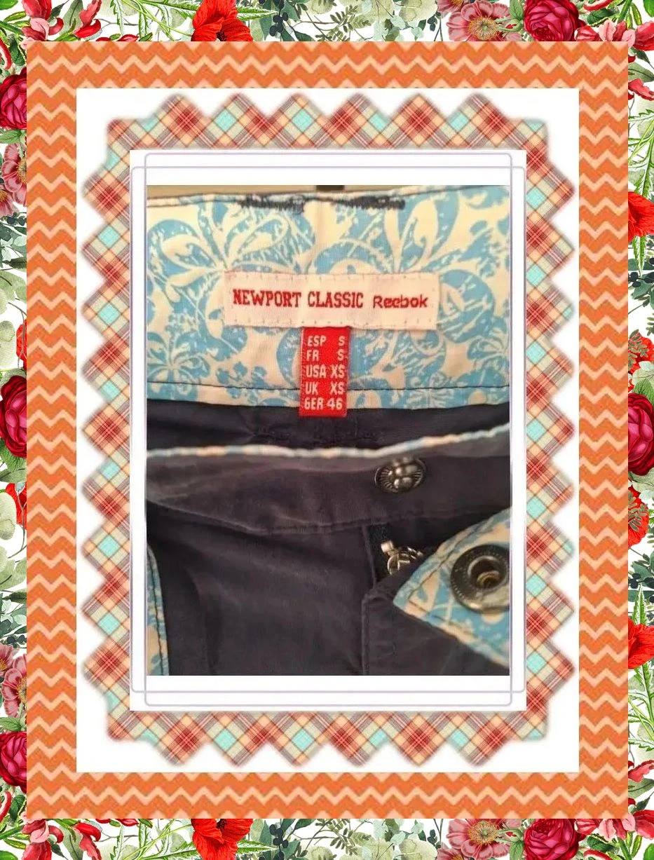 Pantalón Pirata Reebok "Newport Classic" – Reebok – taille S / 36 / 8 5