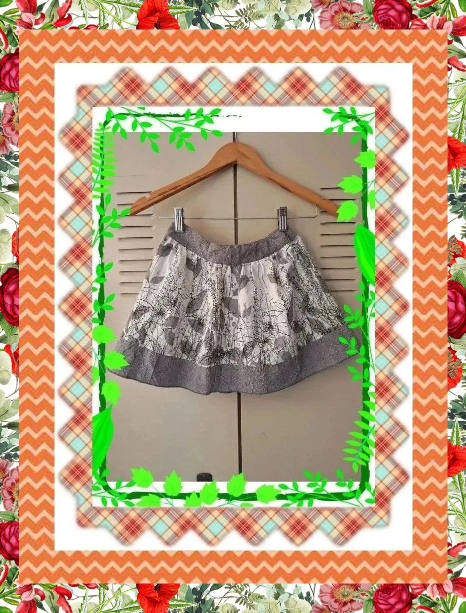 Falda Adolfo Domínguez Niña/Juvenil - Estampado Floral - Talla 8 – Adolfo Dominguez – taille 6 ans / 116 cm 3