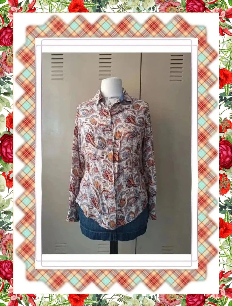 Camisa Paisley Punto Roma – Punto Roma – taille XL / 42 / 14 2
