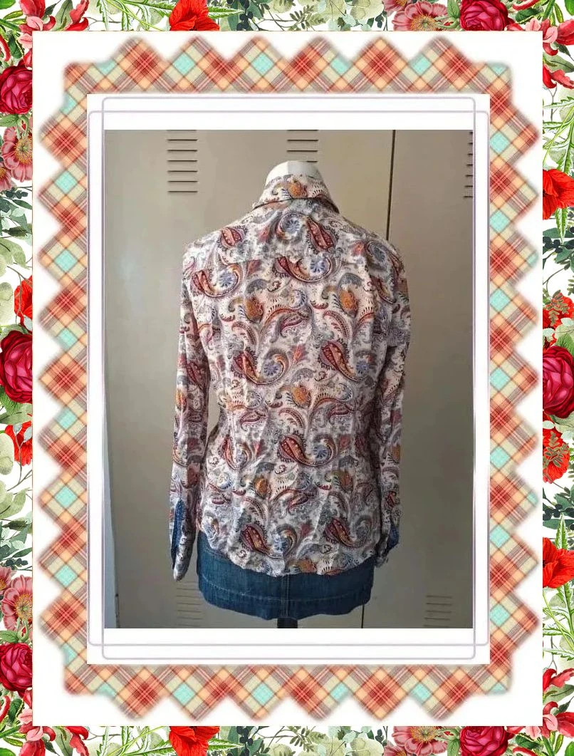 Camisa Paisley Punto Roma – Punto Roma – taille XL / 42 / 14 3