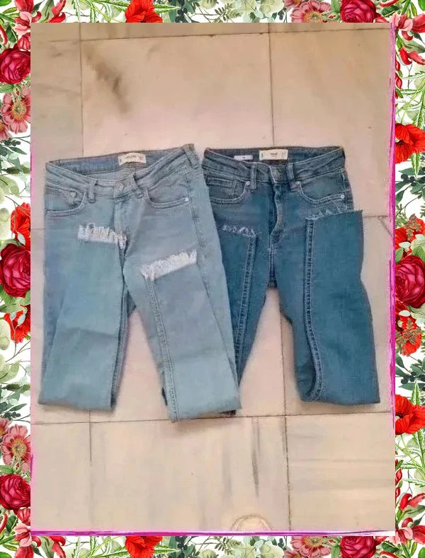 Pack de 2 Vaqueros Skinny de Mango – Mango – taille XXS / 32 / 4 4
