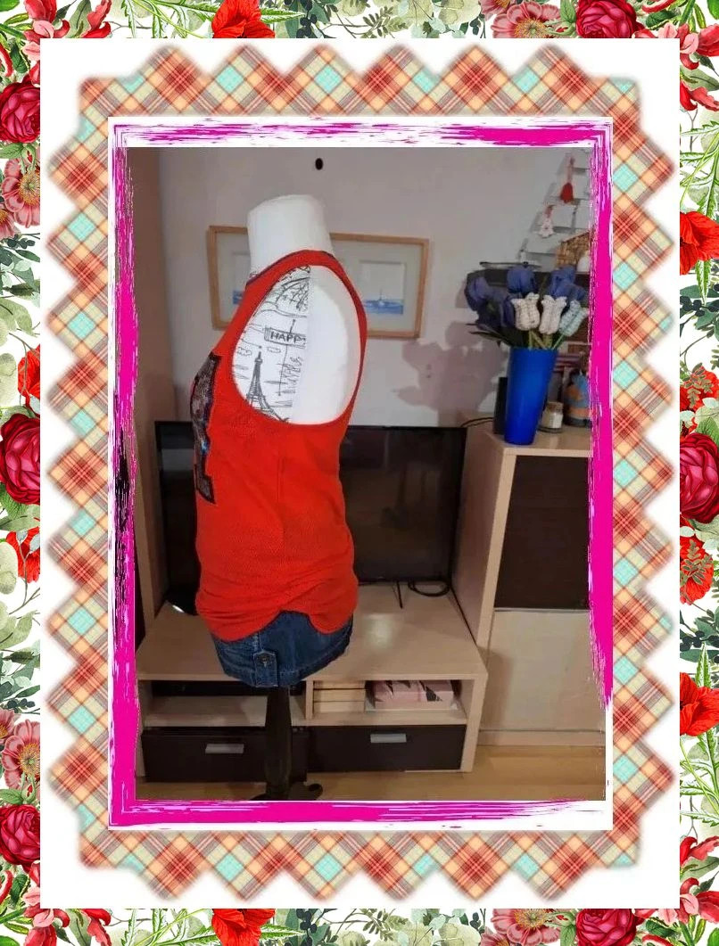 Camiseta estilo Basket con Lentejuelas – taille Taille unique 3