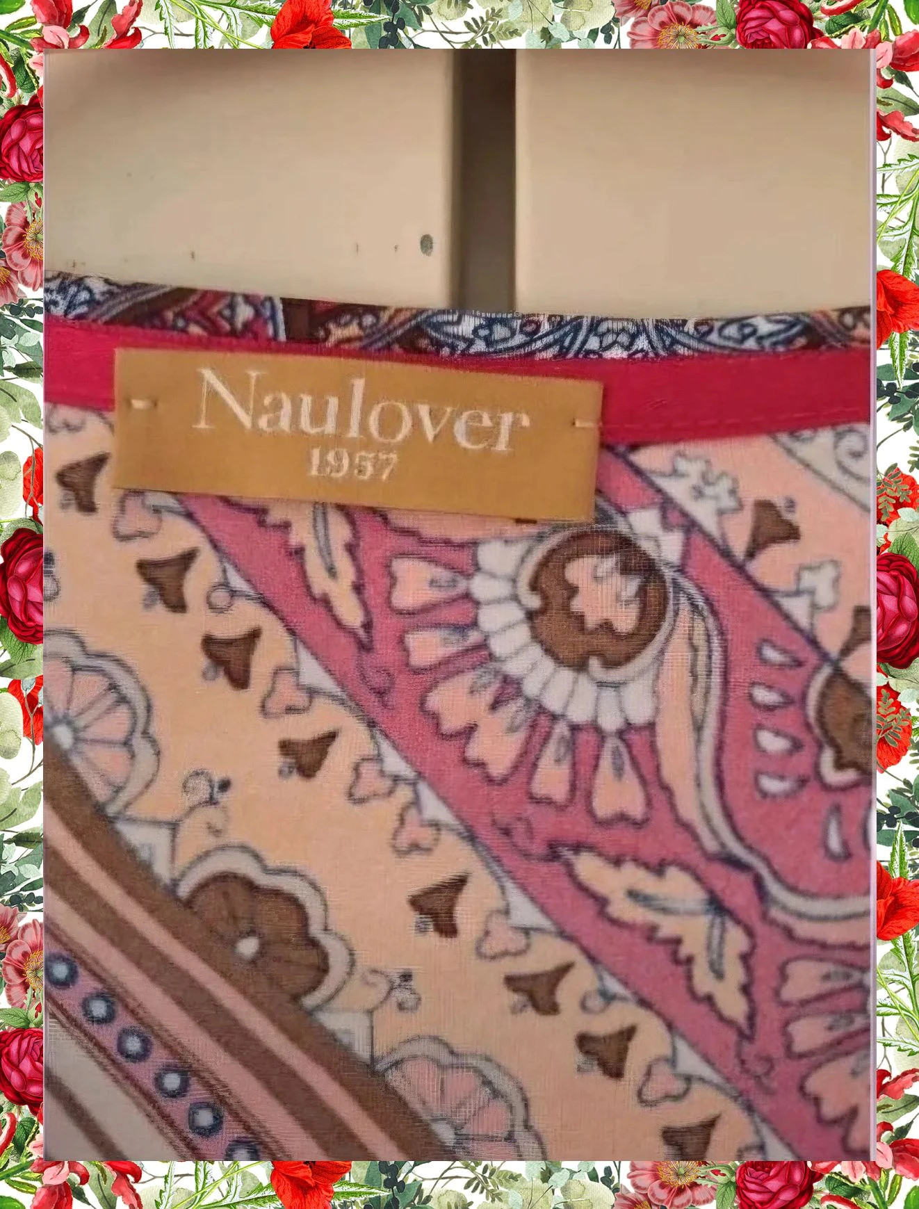 Blusa Naulover – Estampado Multicolor Cachemira / Talla M-L – Naulover – taille L / 40 / 12 3