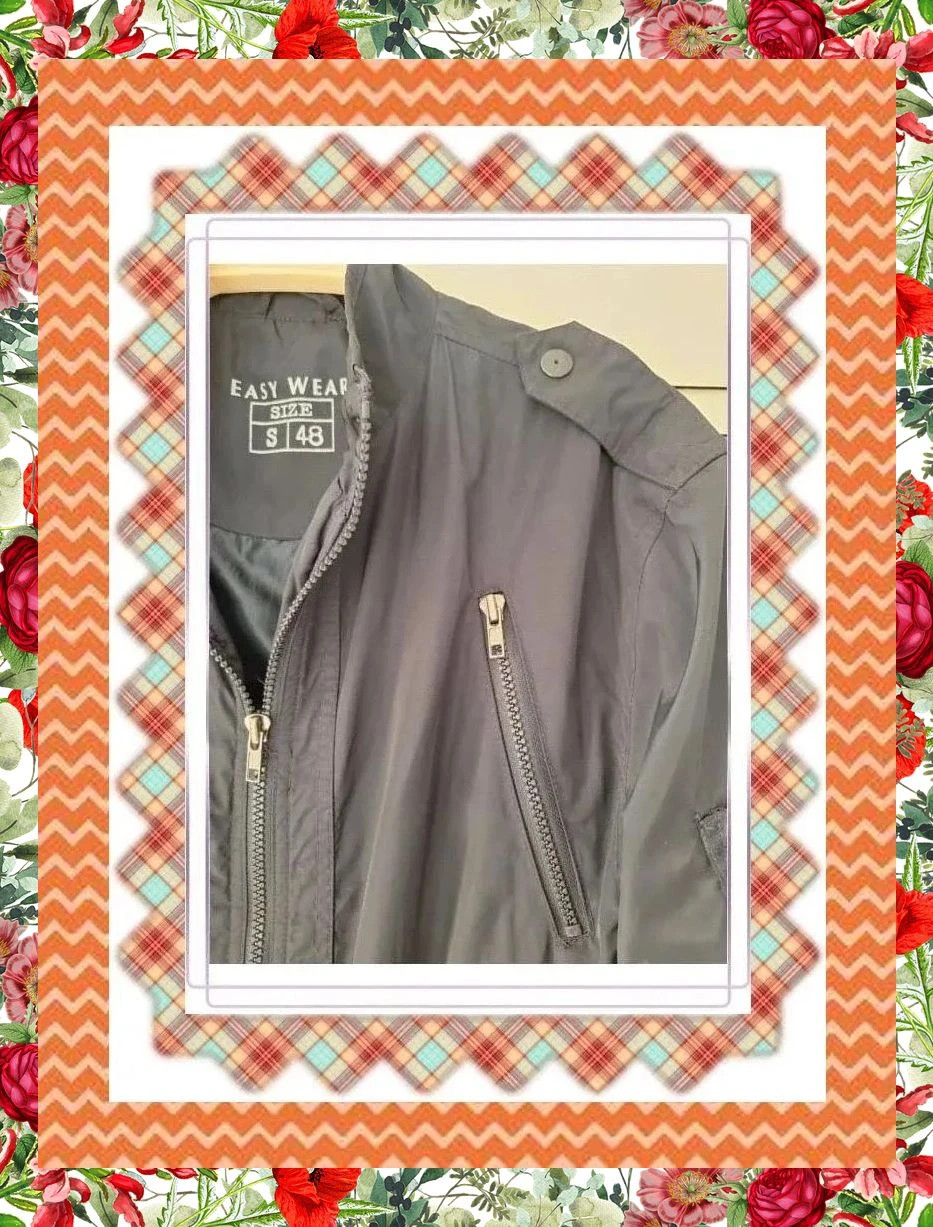 Chaqueta Bomber Negra Easy Wear (El Corte Inglés) – Easy Wear – taille S 4