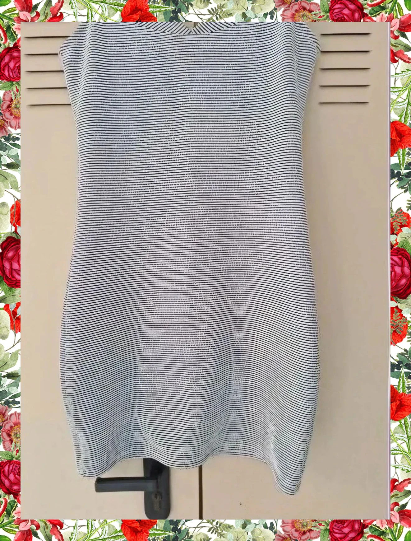 Vestido Ajustado de Rayas Marineras MANGO Casual – Mango – taille M / 38 / 10 3