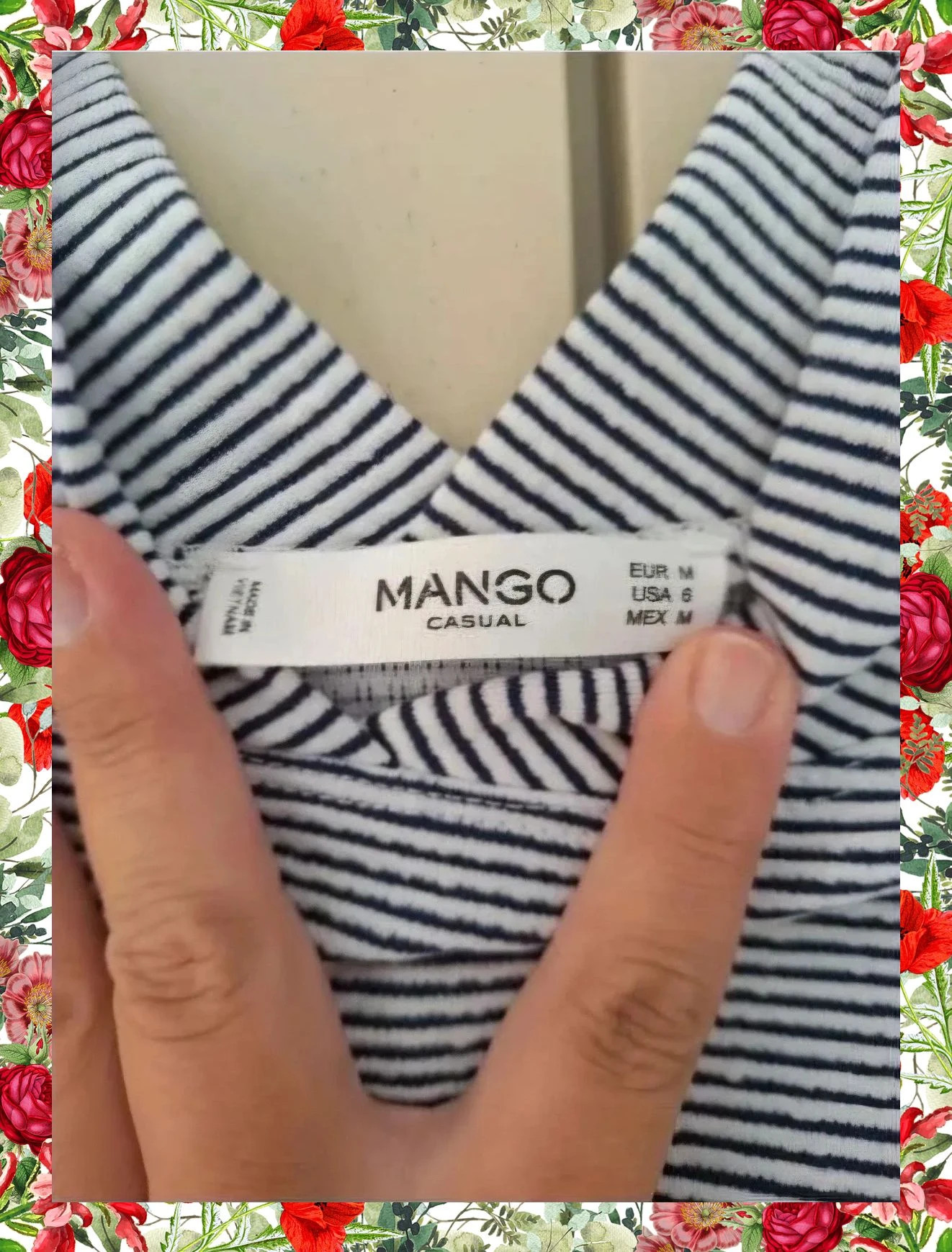 Vestido Ajustado de Rayas Marineras MANGO Casual – Mango – taille M / 38 / 10 4