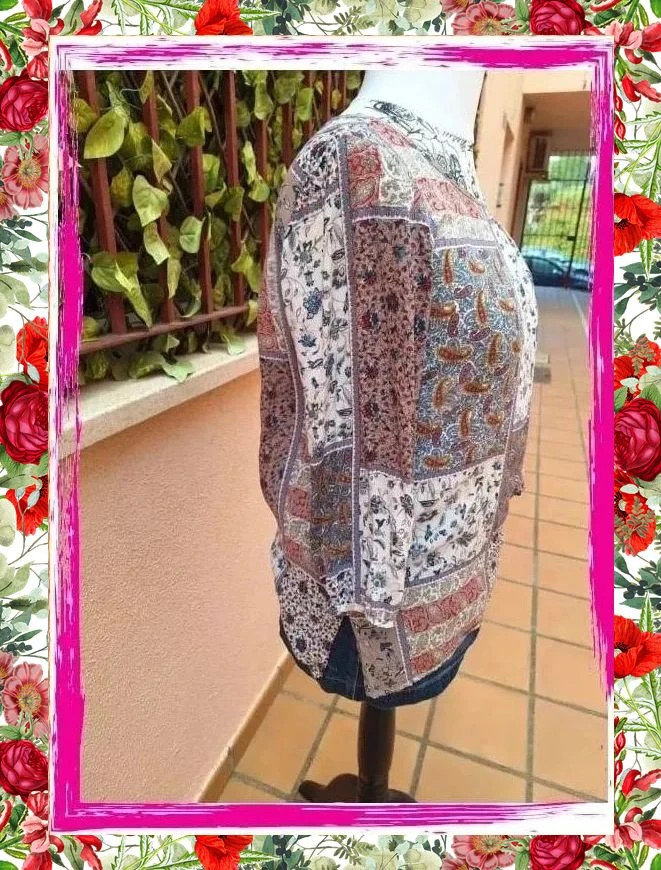 Blusa estampada Stradivarius – Stradivarius – taille M / 38 / 10 4