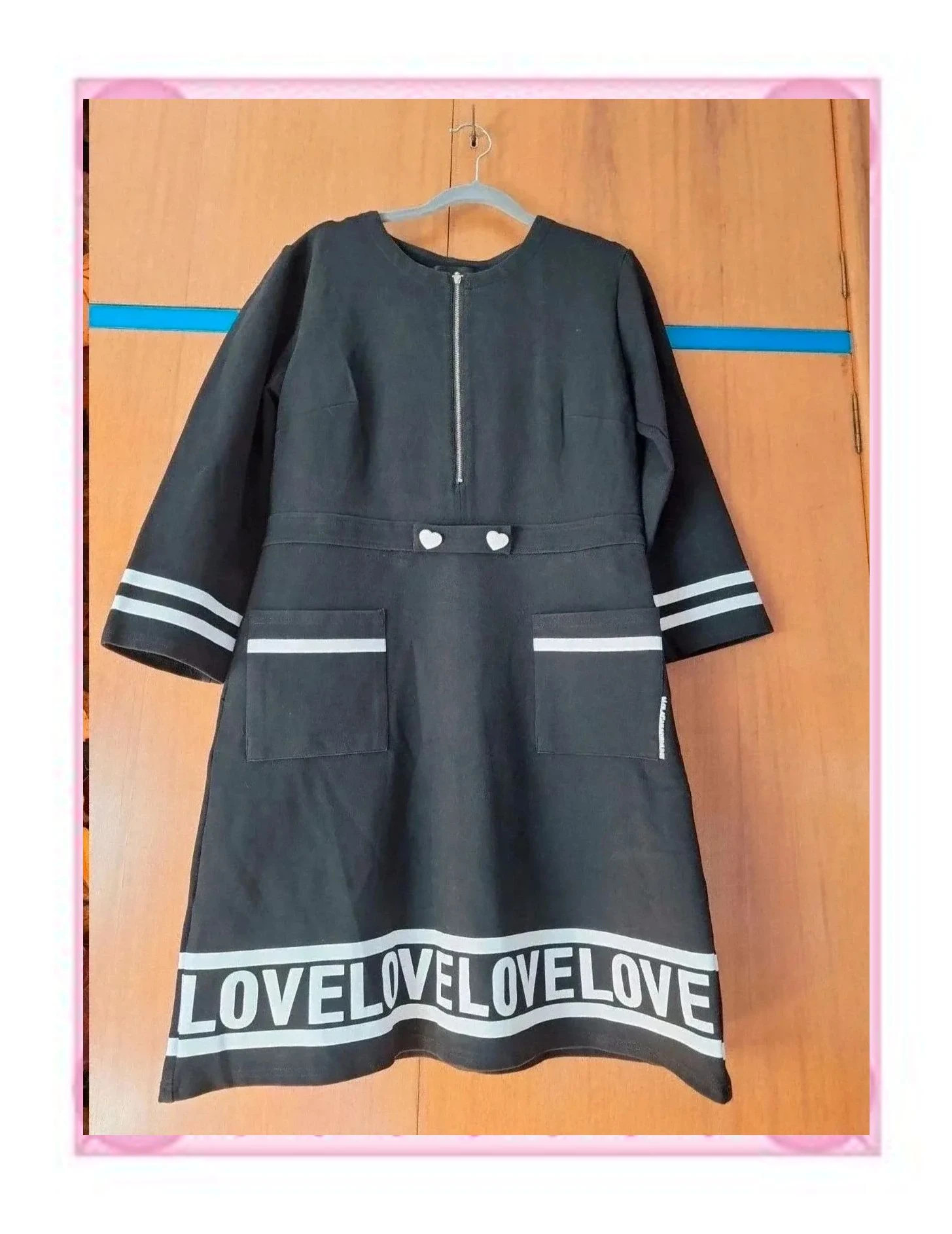 Vestido Negro "Love" (Lola Casademunt)