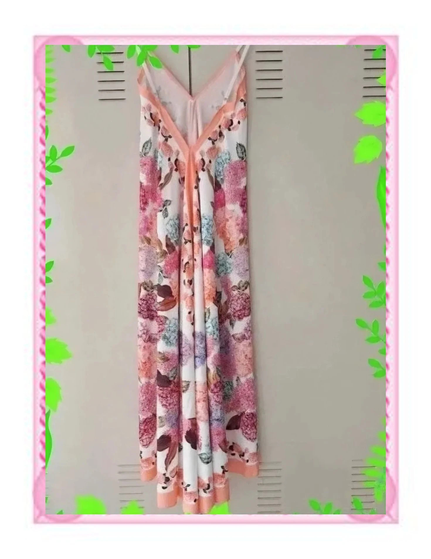 Vestido Largo Fluido Estampado – marca local – taille Taille unique 5