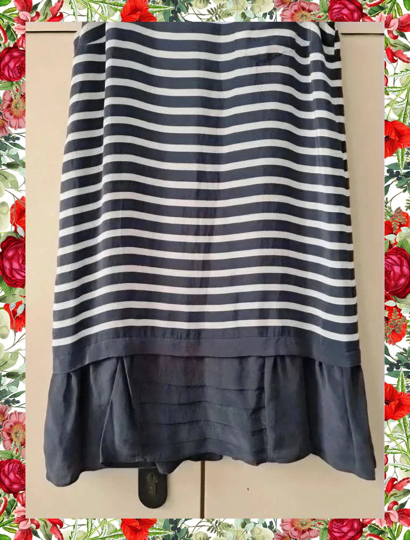 Vestido de Seda de Rayas Zara Woman – Zara Woman – taille S / 36 / 8 2