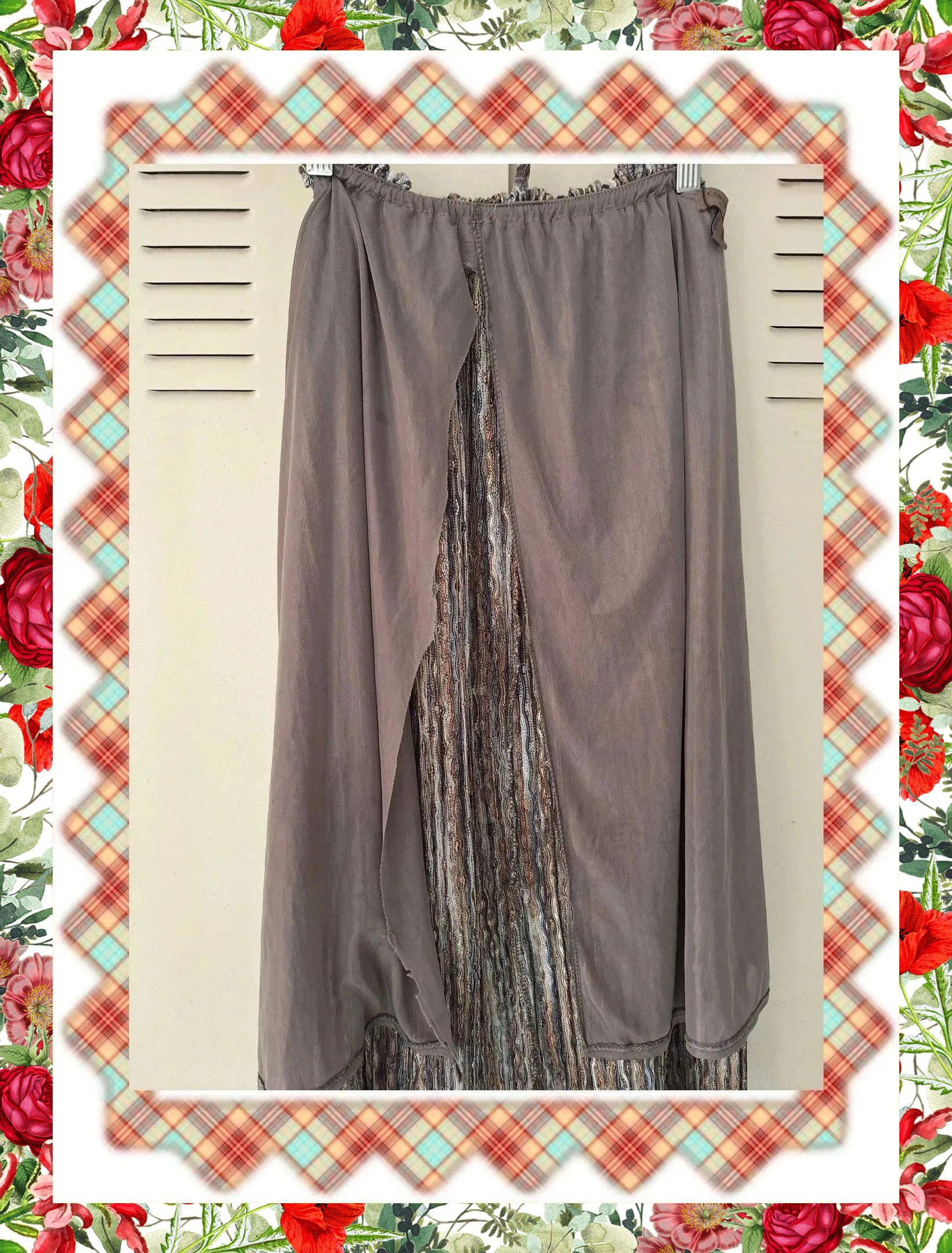 Falda larga fluida Cortefiel – Cortefiel – taille M / 38 / 10 5