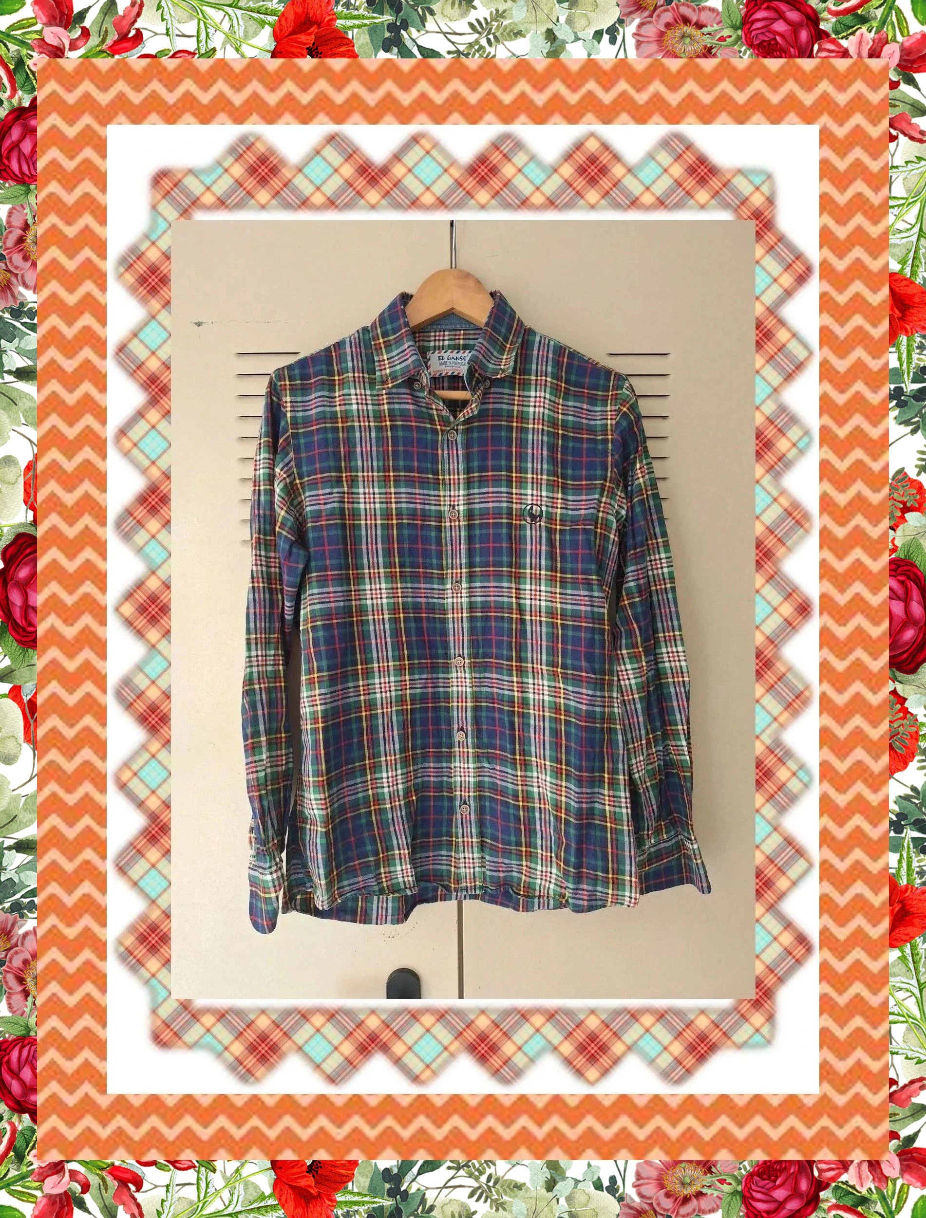 Camisa de cuadros El Ganso – EL GANSO – taille 38 cm