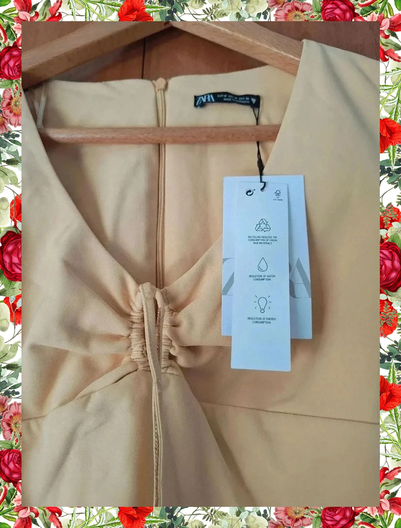 Vestido Corto Amarillo con Fruncido y Brillos – Zara – taille M / 38 / 10 2