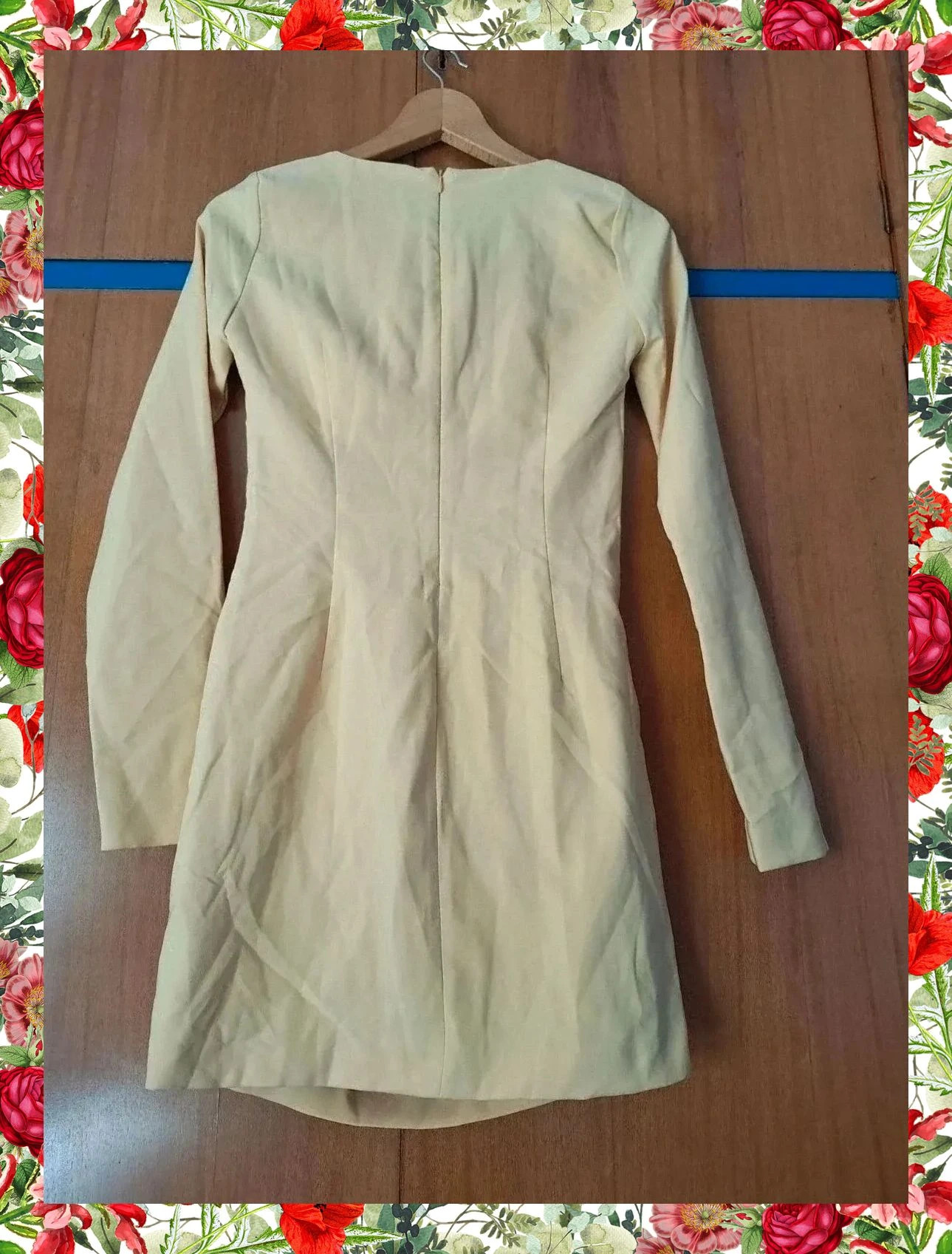Vestido Corto Amarillo con Fruncido y Brillos – Zara – taille M / 38 / 10 5