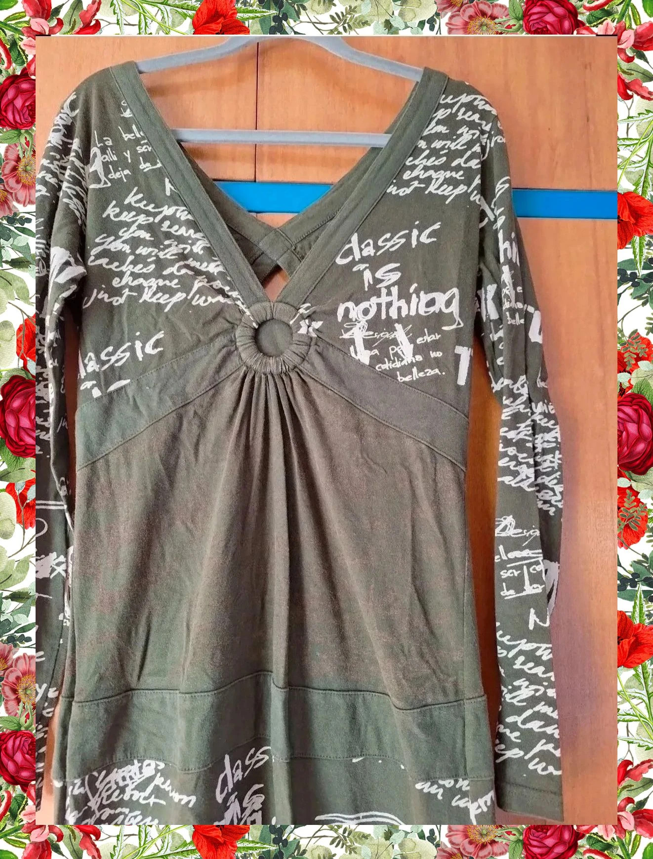 Vestido Desigual de Algodón – Estilo Grafiti Boho – Desigual – taille L / 40 / 12 3