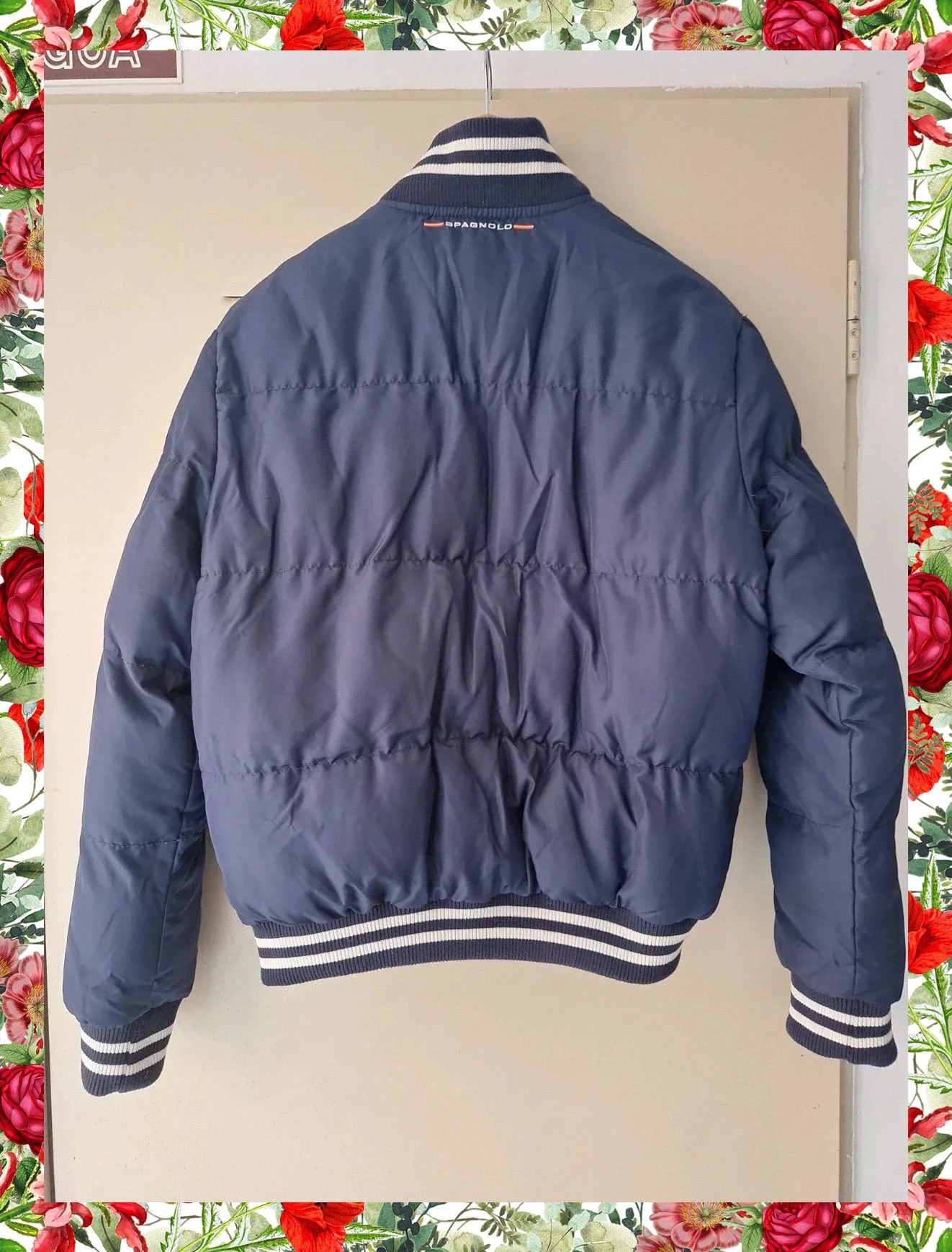 Chaqueta Bomber Acolchada Spagnolo - Azul Marino – spagnolo – taille M 5