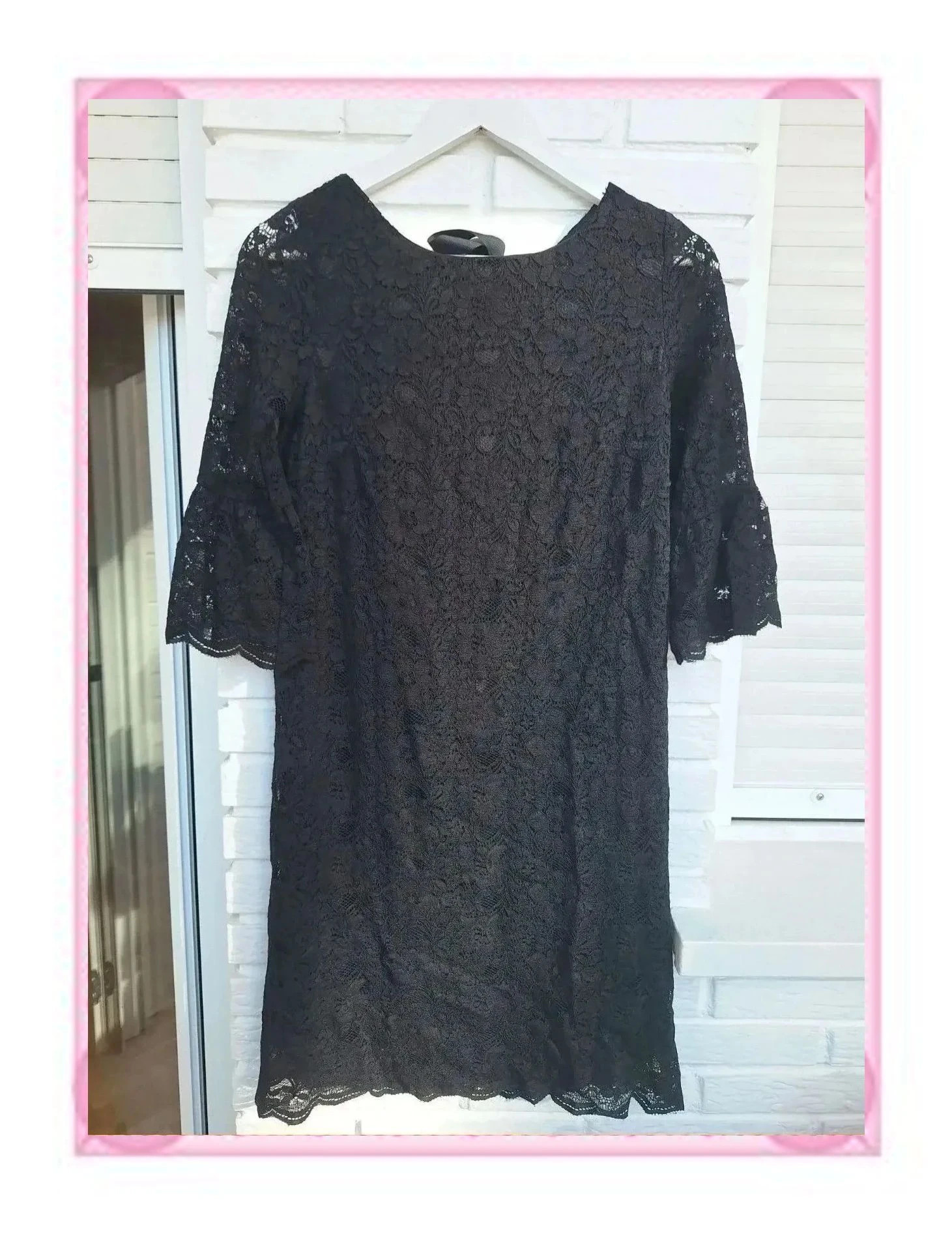 Vestido Corto de Encaje Negro Etam – Etam – taille S / 36 / 8