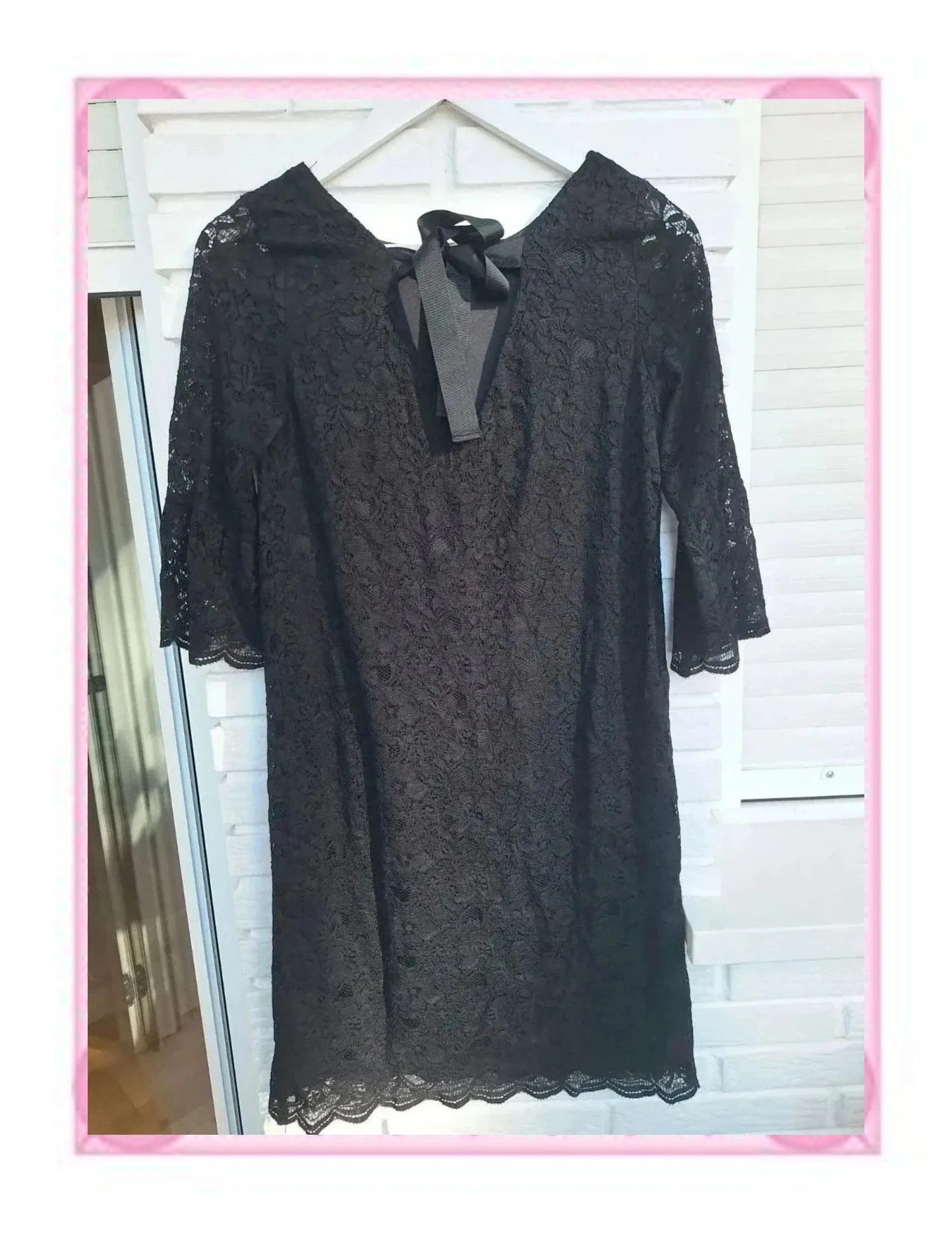 Vestido Corto de Encaje Negro Etam – Etam – taille S / 36 / 8 5