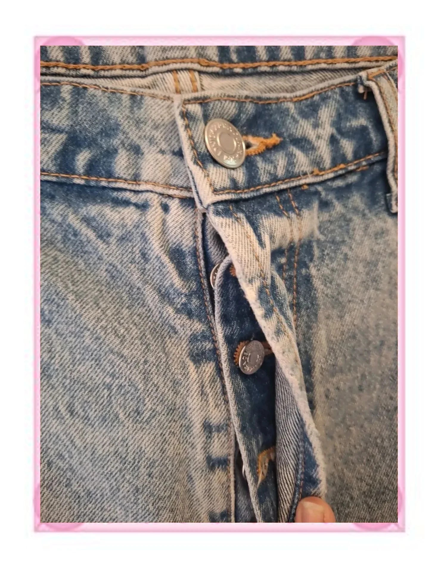 Vaqueros Zara Relaxed/Straight Fit - Azul Claro Lavado – Zara – taille XXXL / 46 / 18 3