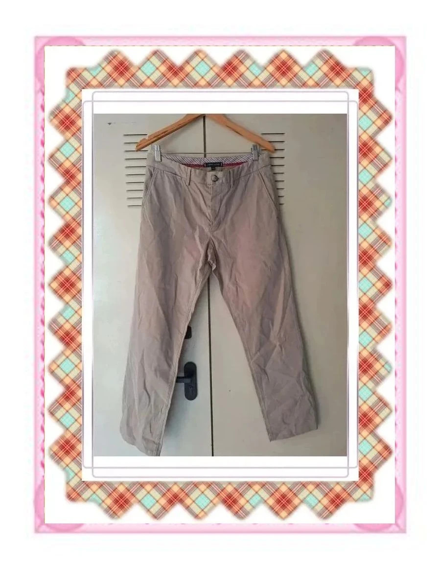 Pantalón Chino Tommy Hilfiger - Beige/Arena – Tommy Hilfiger – taille M