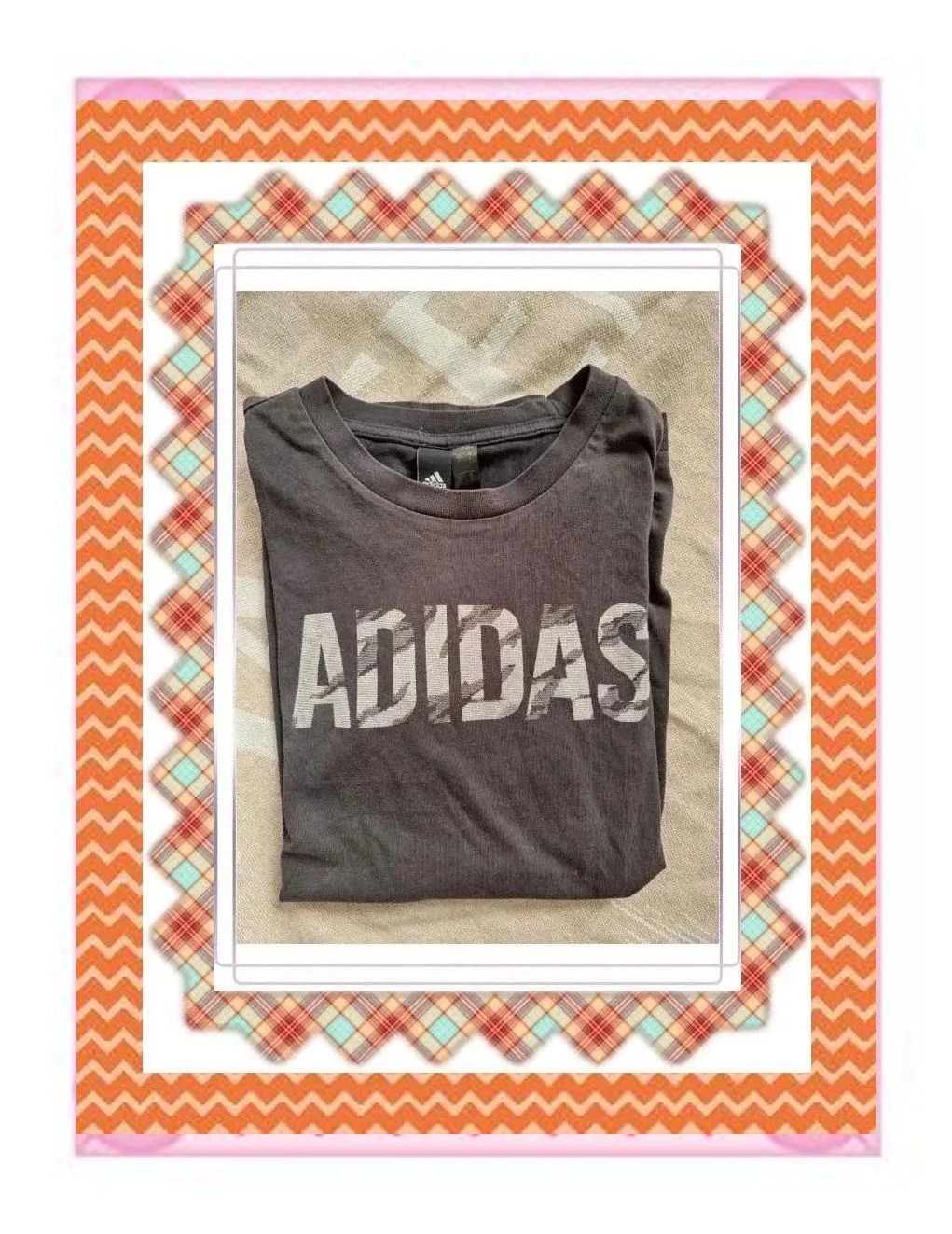 Camiseta Adidas Gris con Logo Estampado – adidas – taille S 2