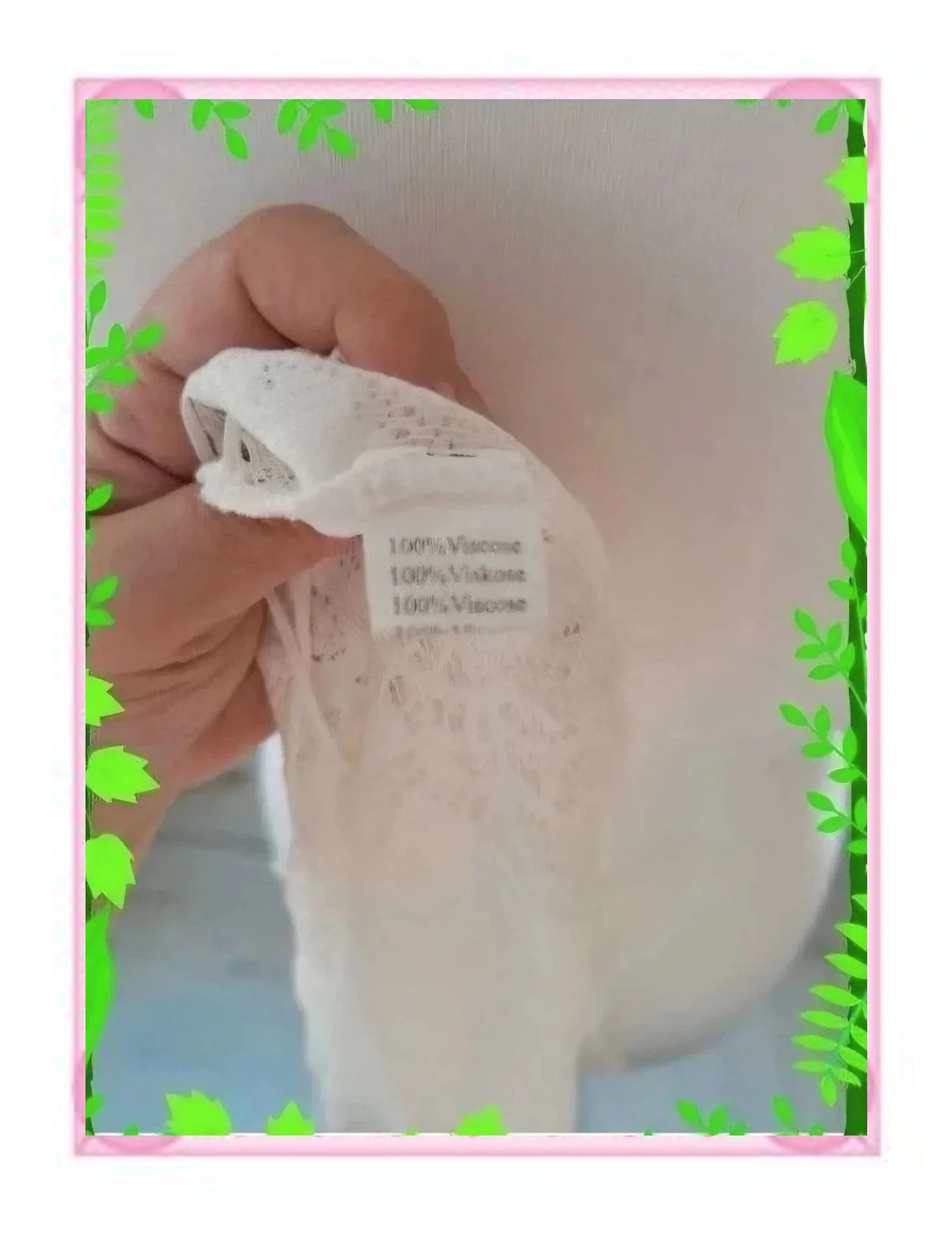 Caftan de verano o poncho blanco de encaje con flecos – Blanco – taille Taille unique 4