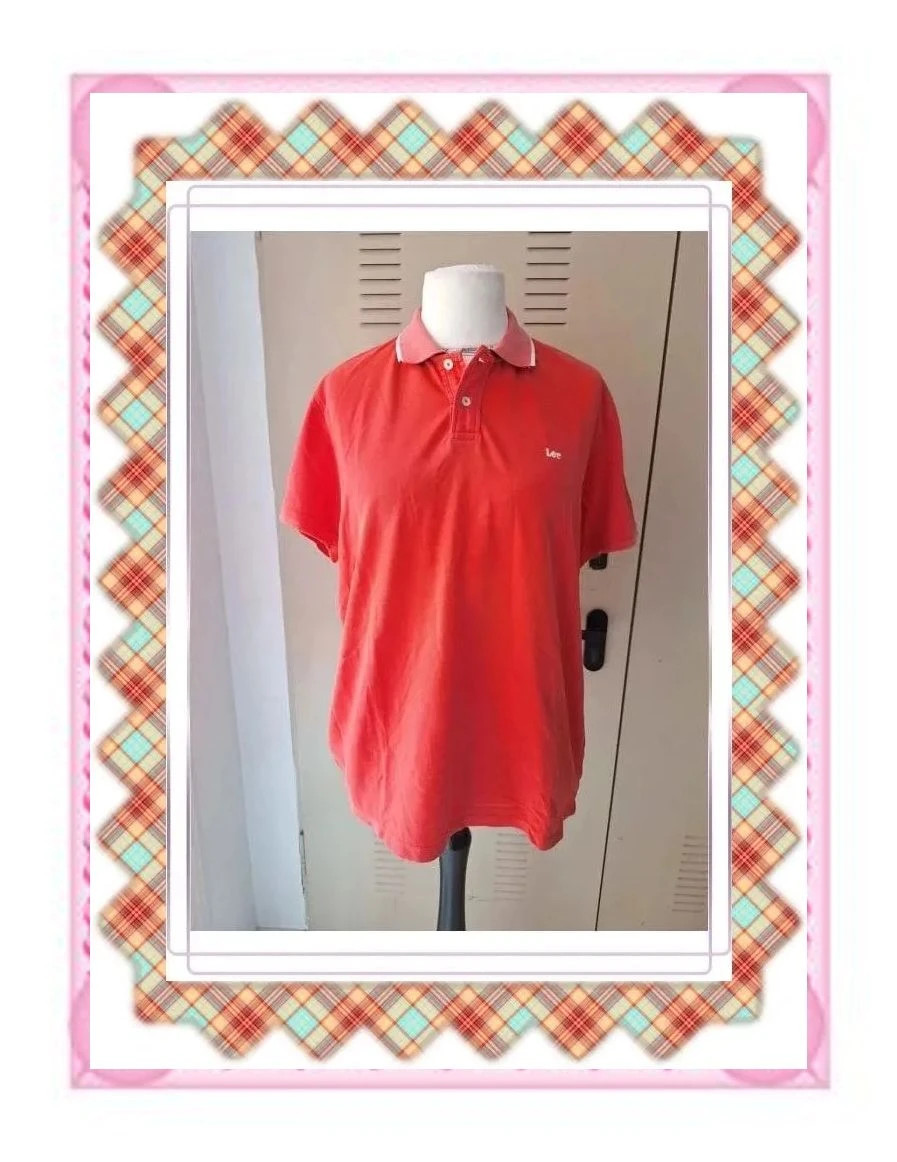 Polo Lee Original - Estilo Retro/Casual