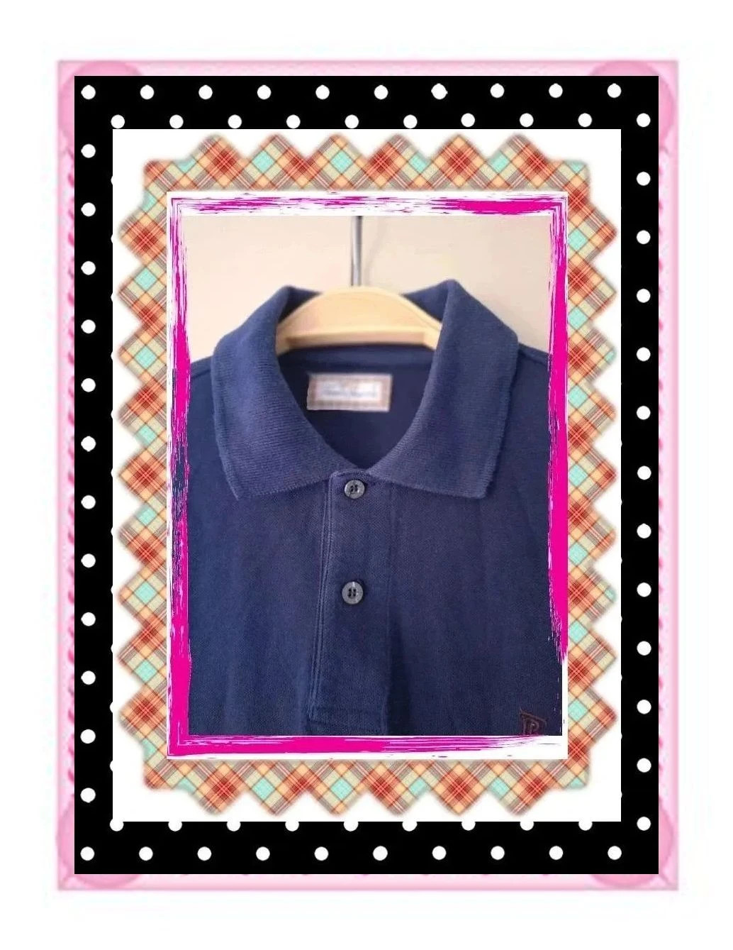 Polo Azul Marino Thomas Burberry – Thomas Burberry – taille M 3