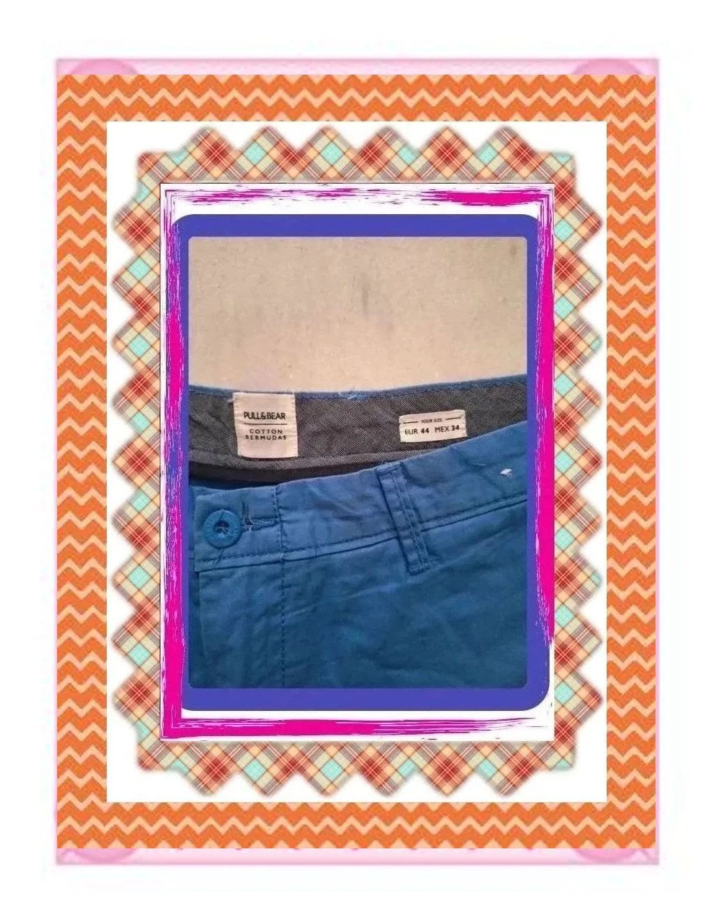 Bermuda azul Pull&Bear – Pull & Bear – taille W34 | FR 44 2