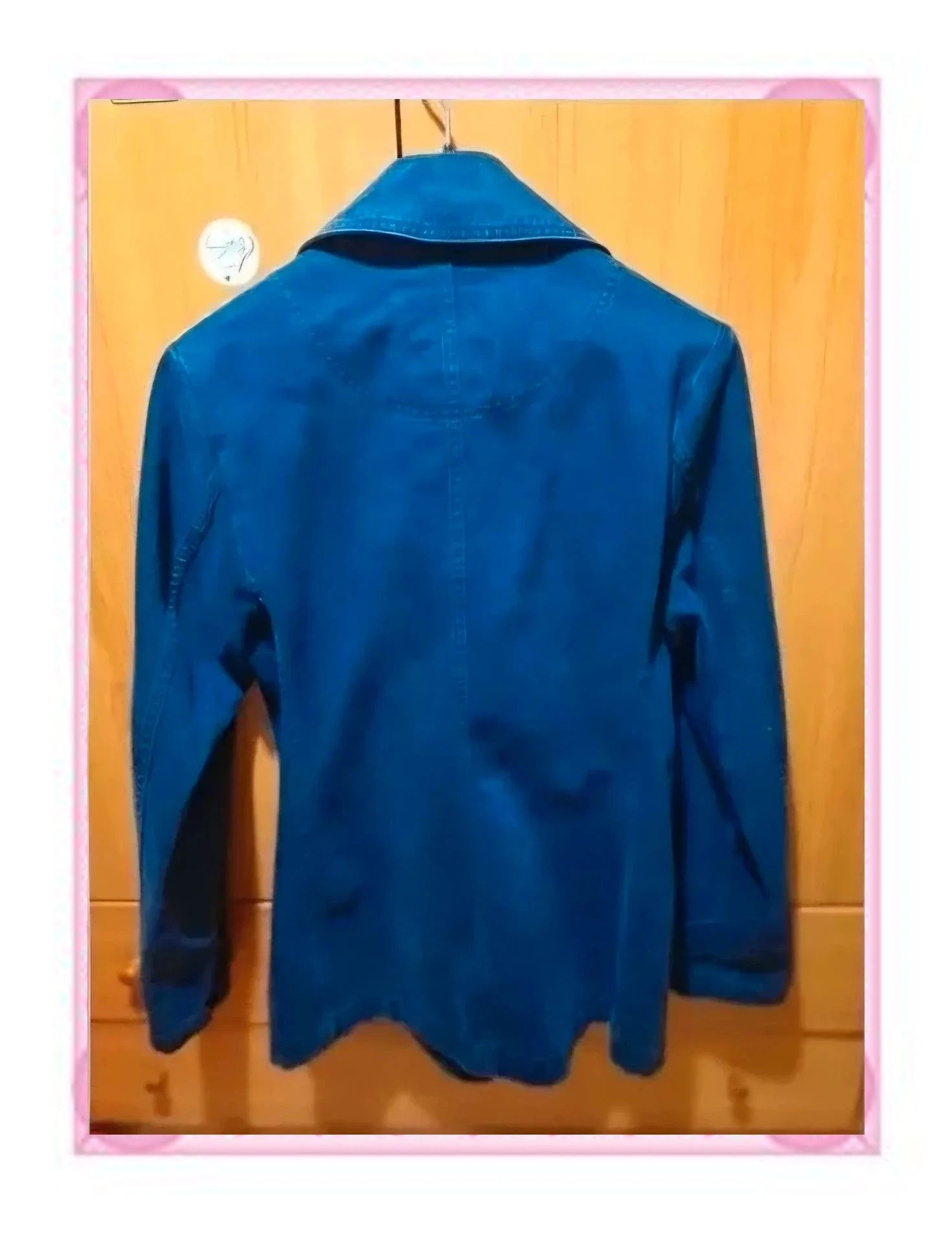 Chaquetón / Peacoat Vaquero Tipo Marinero – Azul Intenso – taille M / 38 / 10 2