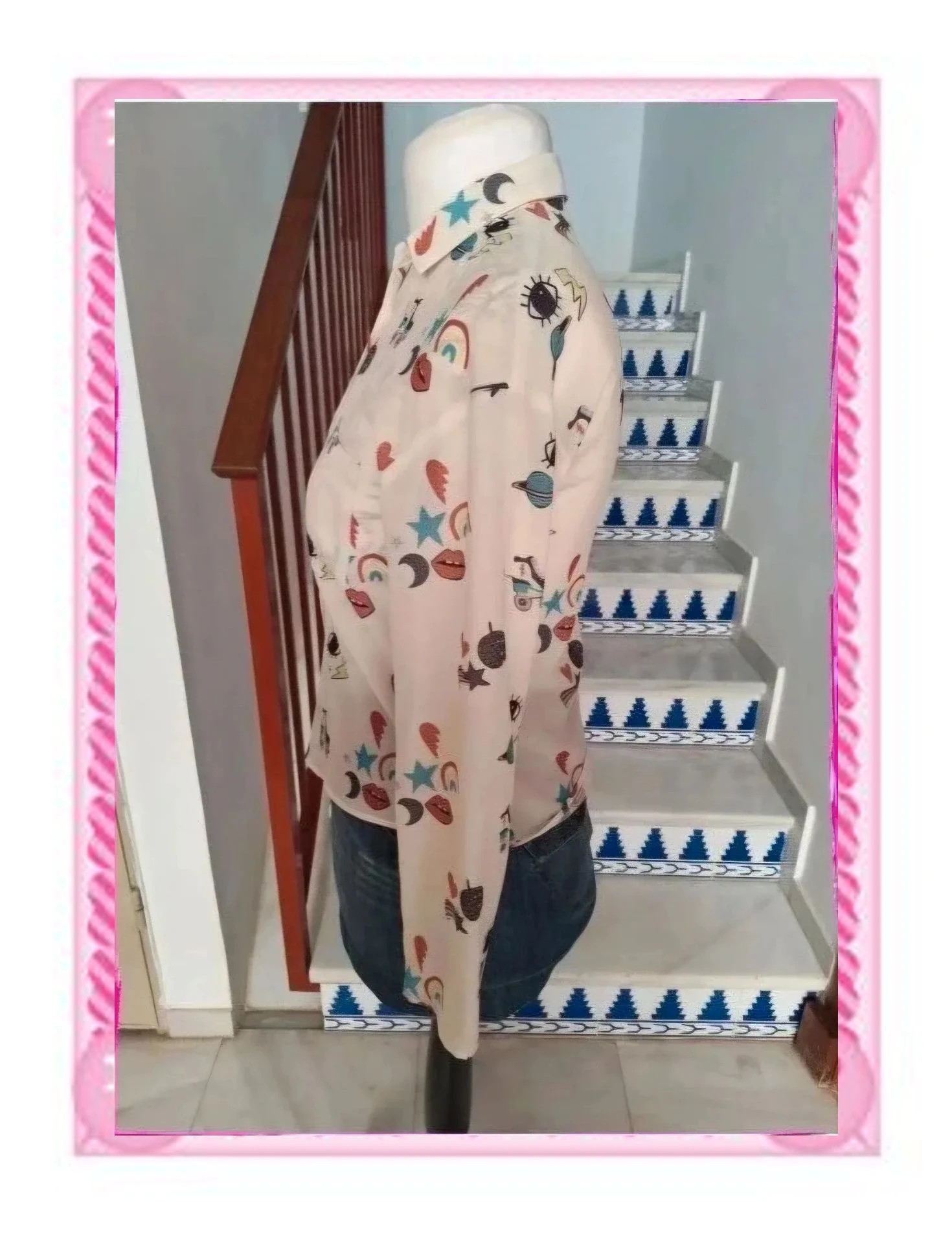 Camisa Estampada lolito – Lolito – taille M / 38 / 10 2