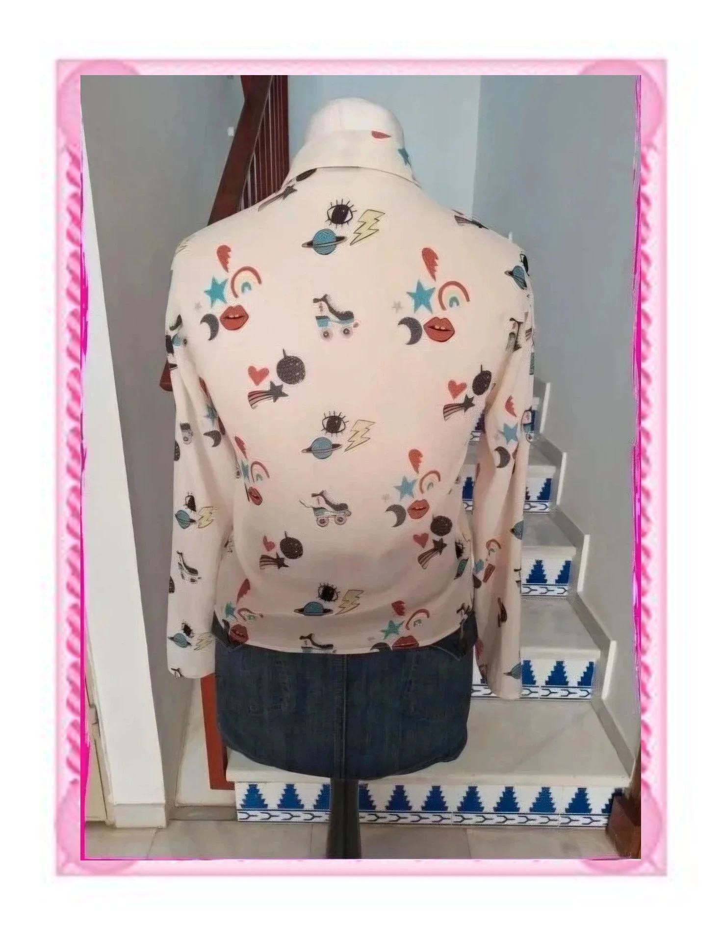 Camisa Estampada lolito – Lolito – taille M / 38 / 10 3