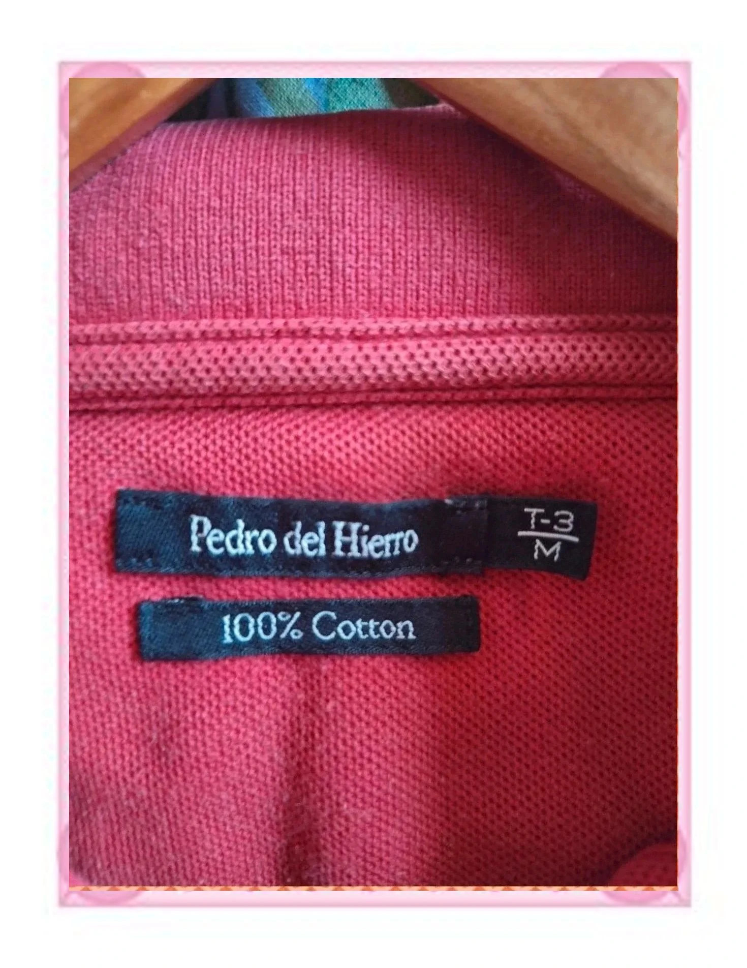 Polo Pedro del Hierro Rojo – Pedro del Hierro – taille M 5