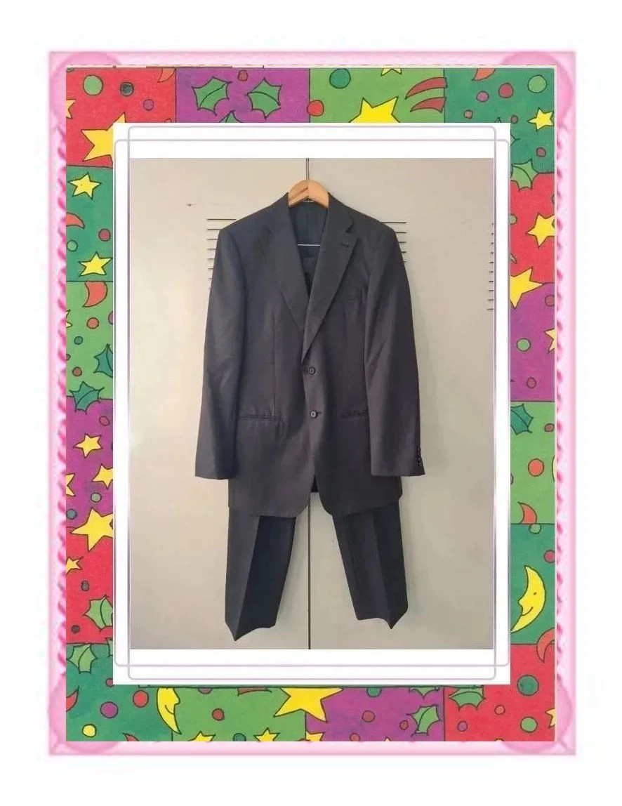 Traje de Caballero Gris Oscuro Lotrec