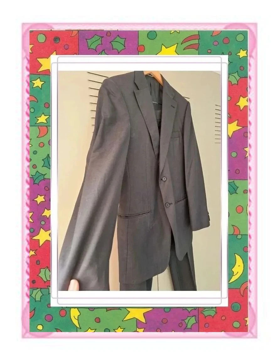 Traje de Caballero Gris Oscuro Lotrec – El Corte Inglés – taille 50 2