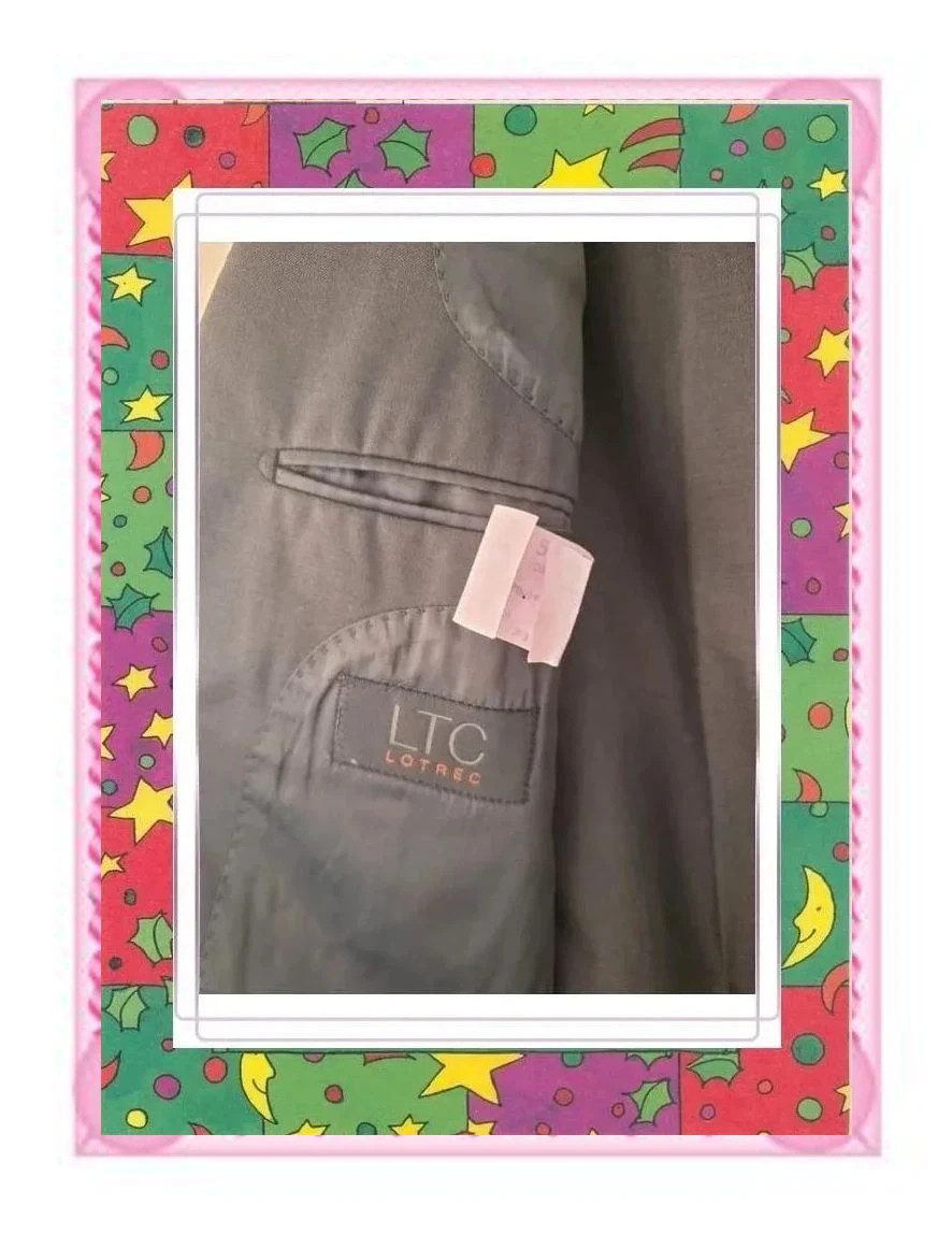 Traje de Caballero Gris Oscuro Lotrec – El Corte Inglés – taille 50 4