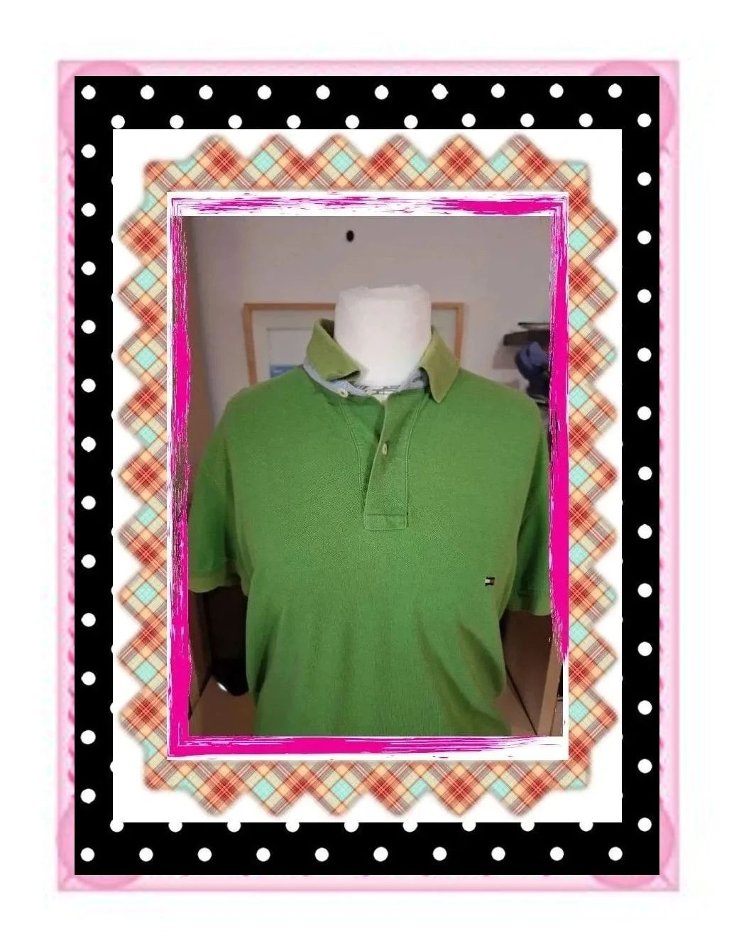 Polo Tommy Hilfiger Verde Limón – Tommy Hilfiger – taille L 2