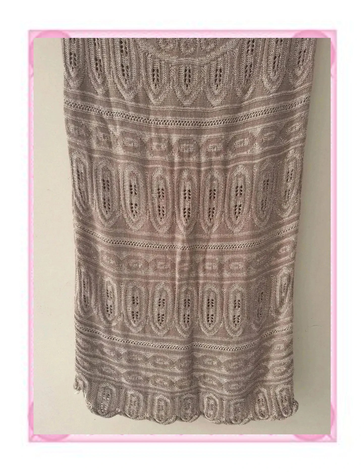 Vestido de Punto Calado Jufer – Jufer – taille L / 40 / 12 3